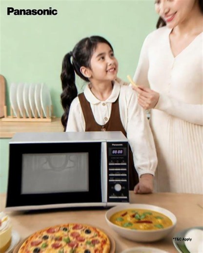 Panasonic Microwaves | Everyday Cooking Made Effortless