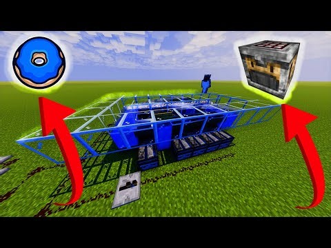 MineCraft Easiest AUTOCRAFTER tutorial, DONUT SMP!
