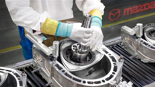 Inside Japan's Massive Factory: Building Advanced Rotative Engine