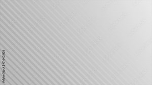 Simple and elegant diagonal fading lines background, White and Black color parallel lines loop able background