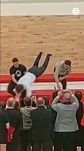 El salto viral de Almeida #viral #viralvideo #madrid