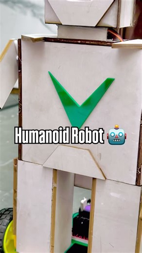 This humanoid is Built just in one Day !😳 > Received enquiry for a kid’s school project > Process started with acquiring materials, no reference took its built from scratch. • Humanoid robot project • DIY school project • Arduino and ESP32 • Servo motor program • Learn Robotics • PWM control Learn more @researchengineering #robotics #humanoid #stemforkids #pwm #instagood | Engineer
