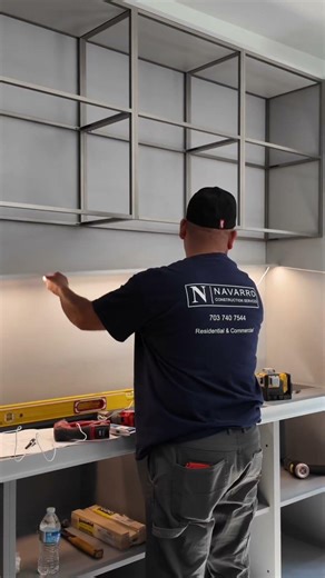 Recently Completed Living Room Wall System | Snaidero DC Metro