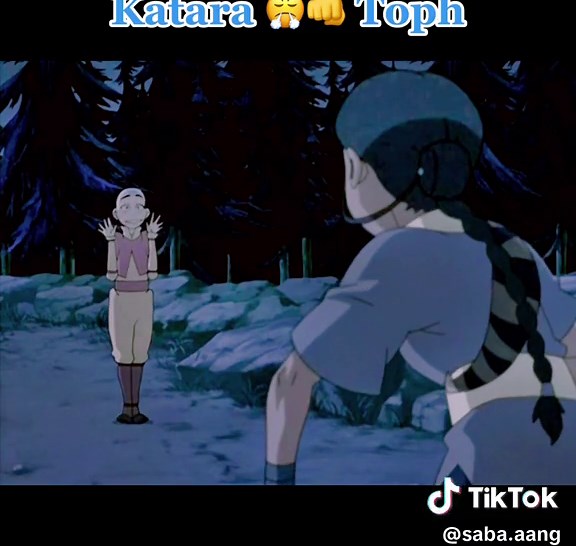Katara and Toph's Humorous Argument in Avatar