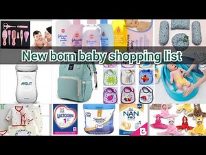 New born baby shopping list // Things to buy for newborn baby // new born essentials list to buy