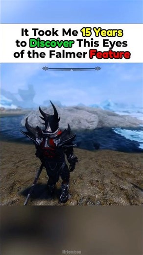 It Took Me 15 Years to Discover This Eyes of the Falmer Feature - Skyrim