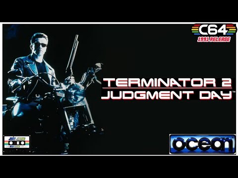 C64 Terminator 2 Judgement Day Gameplay Ocean Software (1991)