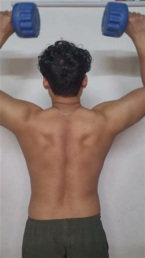 Back Exercise for Wider Back 💪 #homeworkout