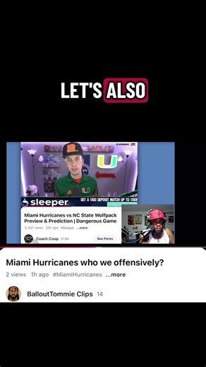 Reacción al Fútbol de los Miami Hurricanes