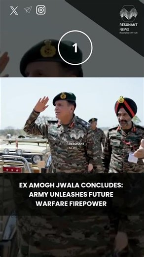 EX AMOGH JWALA CONCLUDES: ARMY UNLEASHES FUTURE WARFARE FIREPOWER #IndianArmy #ExAMOGHJWALA