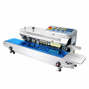 [Hot Item] Semi Automatic Horizontal Table Model Plastic PE Aluminum Bag Continuous Heat Sealing Machine Band Sealer Machine