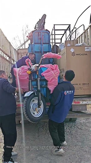 Loading a Farm Trike | Rural Life Skills