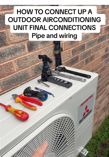 How to Connect an Outdoor Air Conditioning Unit