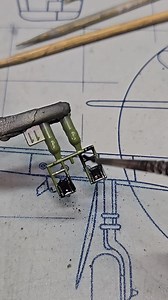 Applying an oil wash to the Eduard 1/48 P-40E cockpit parts. The next video will be removing the excess oil wash. Eduard Model Accessories #eduard #p40 #modelkit #scalemodel #oilpaint | Bradford's Scale Model's