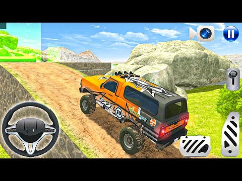 Offroad Jeep Driving Simulator Gadi Wala Game - 4x4 Sub New Model Car Games - Android Gameplay