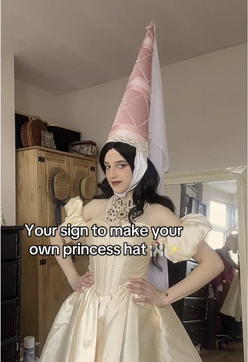Beginners Medieval Hennin Princess Hat Tutorial