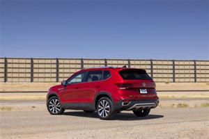 The 2022 Volkswagen Taos Is Almost Too Big for Its Class