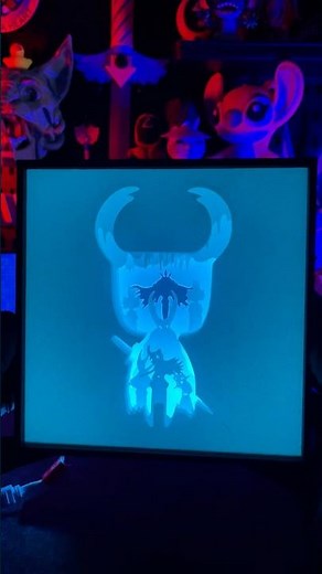 3D Printed Hollow Knight Shadowbox🎮