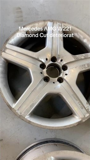 Reconditionare jante Mercedes AMG W221 | Diamond Cut corect