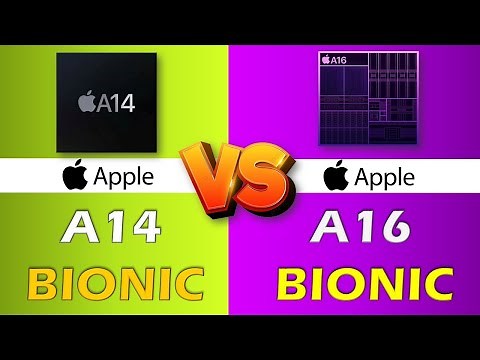 APPLE A14 BIONIC VS APPLE A16 BIONIC