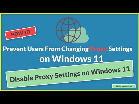 How to Disable Proxy Settings in Windows 11 Permanentl