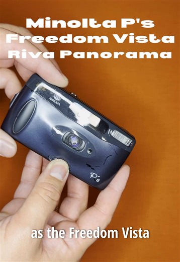 Discover the Unique Minolta P's 35mm Point and Shoot Camera