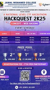 19 comments |  *HackQuest2K25 Registration Closes Jan 22!*   First...