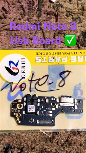 Redmi Note 8 Charging USB Board Lojik Solution✅#usb #smartphone #model #samsung #charging #gsm #reel