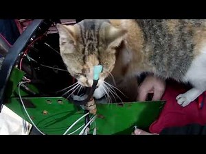 wiring a Kohler command CH18s engine in a John Deere 317 garden tractor Pt.7