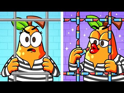 💄 How to Sneak Makeup in Jail (Don’t Try This!) 😂 | Pear Vlogs