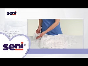 Premium Seni Super all-in-one diapers for reliable incontinence care