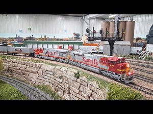 Freight, Steam, & More! HO Scale Trains On K10s Massive Train Layout