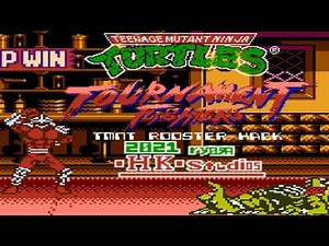 TMNT: Tournament Fighters (Roster Hack) - NES Longplay - Shredder Playthrough (Complete Walkthrough)