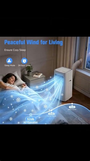 🔥 Portable Air Conditioner Review 2026 | 8500 BTU 3-in-1 AC, Fan & Dehumidifier | Quiet Cooling