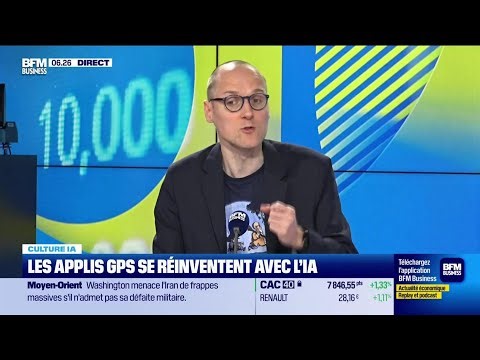 Les applis GPS se réinventent avec l'IA