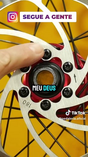 Instalando Disco de Freio com Adaptador Center Lock