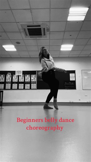 Beginners Belly Dance Choreography Practice Session