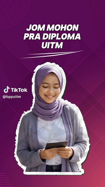 Panduan Mudah Permohonan Pra Diploma UiTM