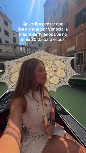 Madre de 19 años viaja a Venecia: Dios es bueno todo el tiempo