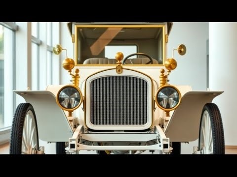 The Legendary 1901 Curved Dash Oldsmobile – America’s First Mass-Produced Car Reveal! 🚘✨