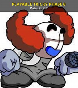 PLAYABLE TRICKY PHASE 0 Mod for Friday Night Funkin' | FNF Mods