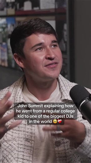 The origin story of John Summit 🥹💖 @john summit #johnsummit #wholesome #story #edmtiktok #interview