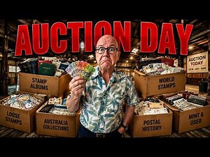Outbid at $170 With Only $160 in My Pocket | Stamp Auction Disaster!
