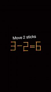 40K views · 76 reactions | Move 2 matchsticks to make equation correct #matchstick #matchsticks #reels | Maths Tricks | Facebook