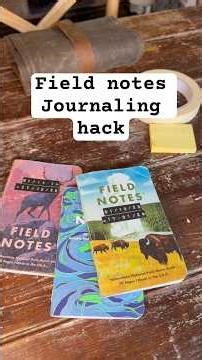 Tell me your secrets - field notes journaling hack #motivation #fieldnotes #journaling #mentalhealth