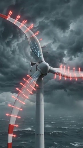 ¿QUÉ PASA SI UN VENDAVAL GOLPEA UN AEROGENERADOR EN FUNCIONAMIENTO? 🌪️⚡
