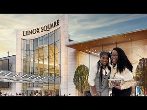 Christmas Shopping at Lenox Square Mall