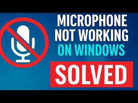 Microphone not working on Windows 2025