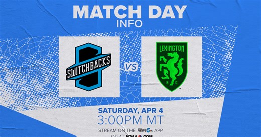Watch the Colorado Springs Switchbacks FC take on Lexington SC this Saturday