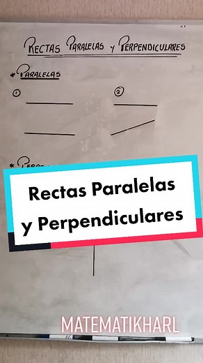Rectas Paralelas y Perpendiculares - Definición